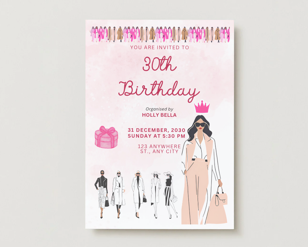 Printable Party Invitation